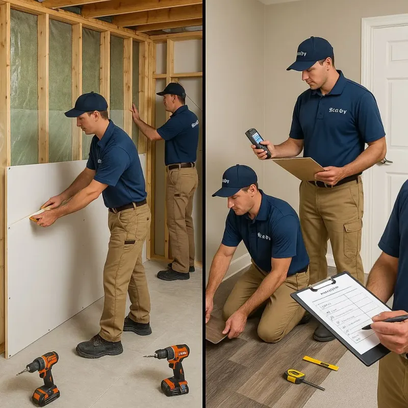 Repairs and Reconstruction process in Clear Lake Riviera, CA